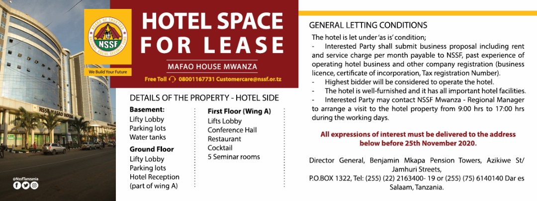 HOTEL SPACE FOR LEASE